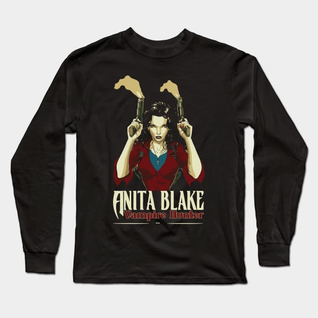 Anita Blake Fan Art Long Sleeve T-Shirt by Trendsdk